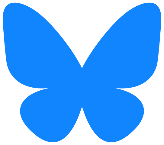 Bluesky logo icon